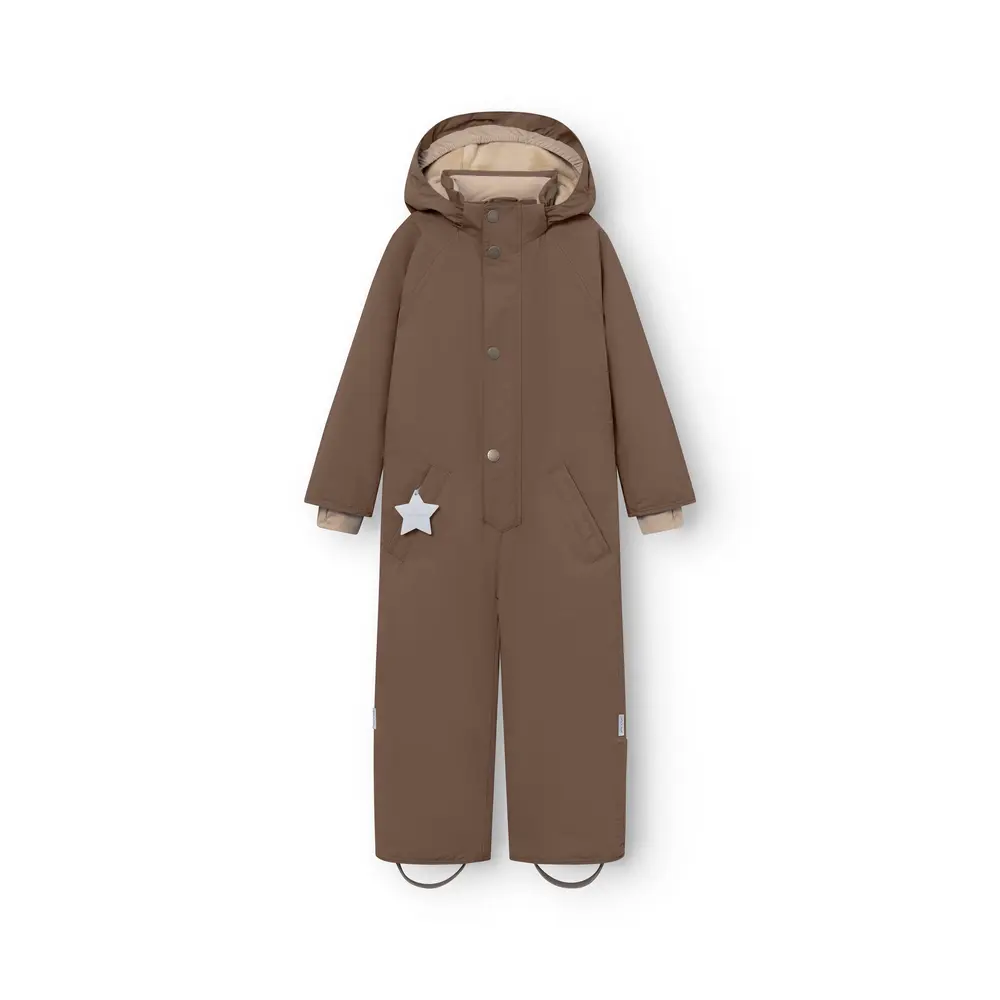 Mini A Ture Matwanni Fleeceforet Flyverdragt - Chestnut Brown - 6 ÅR/116