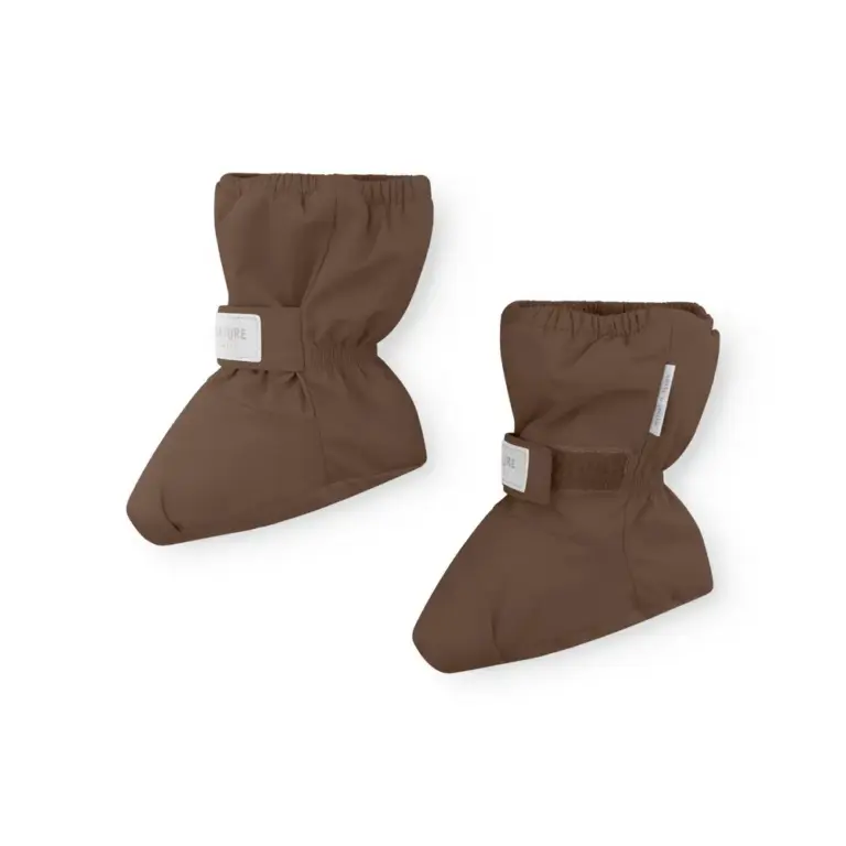 Mini A Ture Matwinn Fleeceforede Overtræksfutter - Chestnut Brown - 0-6 MDR. Mini A Ture Matwinn Fleeceforede Overtræksfutter - Chestnut Brown - 0-6 MDR.