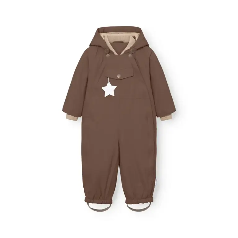 Mini A Ture Matwisti Fleeceforet Flyverdragt - Chestnut Brown - 3 ÅR/98
