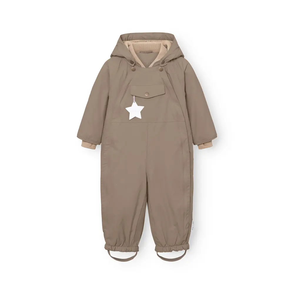 Mini A Ture Matwisti Fleeceforet Flyverdragt - Grey Brown - 2 ÅR/92 Mini A Ture Matwisti Fleeceforet Flyverdragt - Grey Brown - 2 ÅR/92