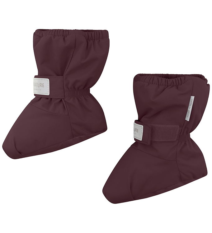 Mini A Ture Overtrækssko - MatWinn Fleece - Fudge Aubergine Mini A Ture Overtrækssko - MatWinn Fleece - Fudge Aubergine