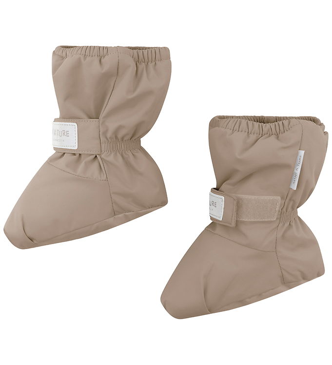 Mini A Ture Overtrækssko - MatWinn Fleece - Grey Brown Mini A Ture Overtrækssko - MatWinn Fleece - Grey Brown