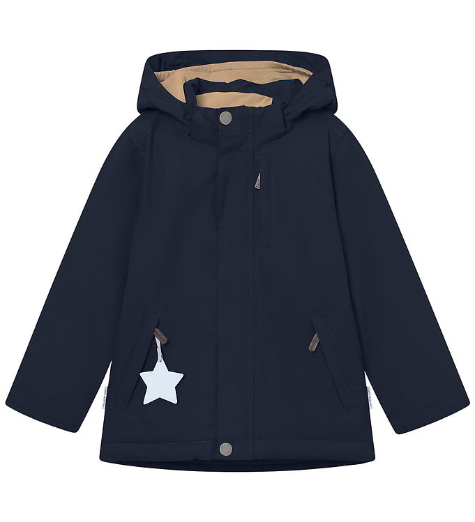 Mini A Ture Vinterjakke - MatAdyanko Fleece - Outer Space Mini A Ture Vinterjakke - MatAdyanko Fleece - Outer Space