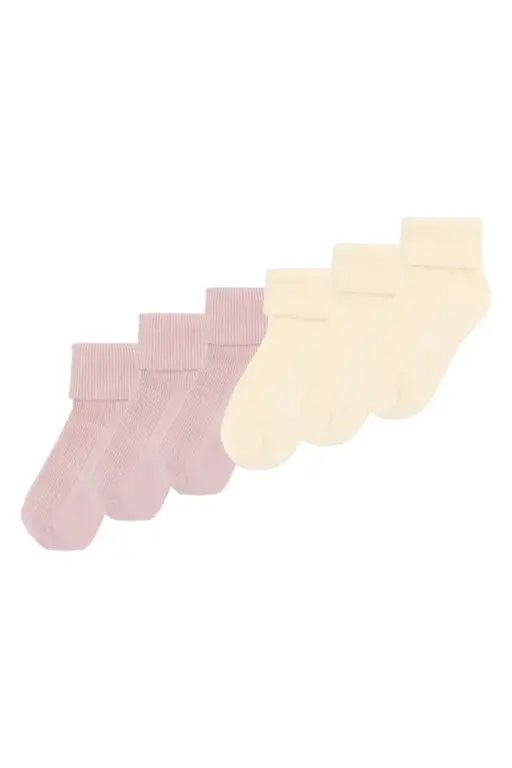 MiniPop Mee Bamboo Strømper 6-Pak - Rose - 23/26 MiniPop Mee Bamboo Strømper 6-Pak - Rose - 23/26