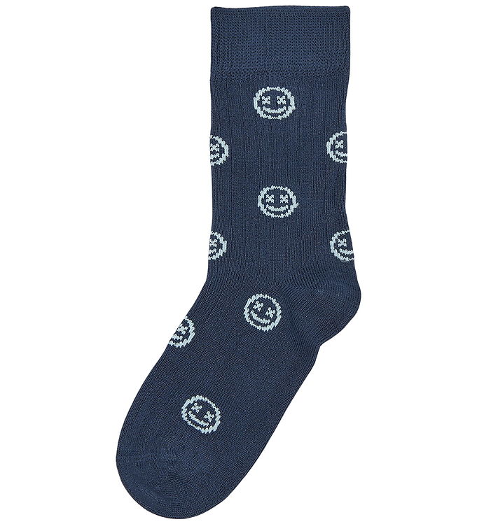 MiniPop Strømper - Bambus - Navy Blue