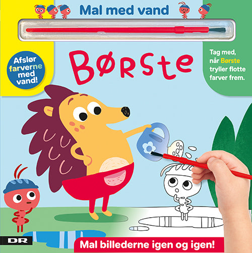 Minisjang - Mal med vand - Børste Minisjang - Mal med vand - Børste