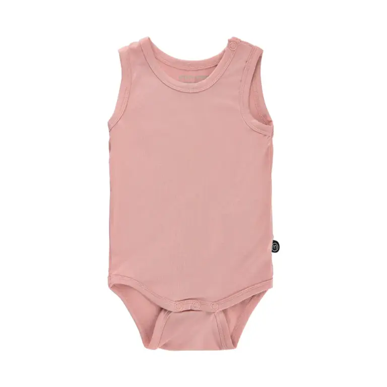 Minymo Body Uden Ærmer - Bamboo - Misty Rose - 80