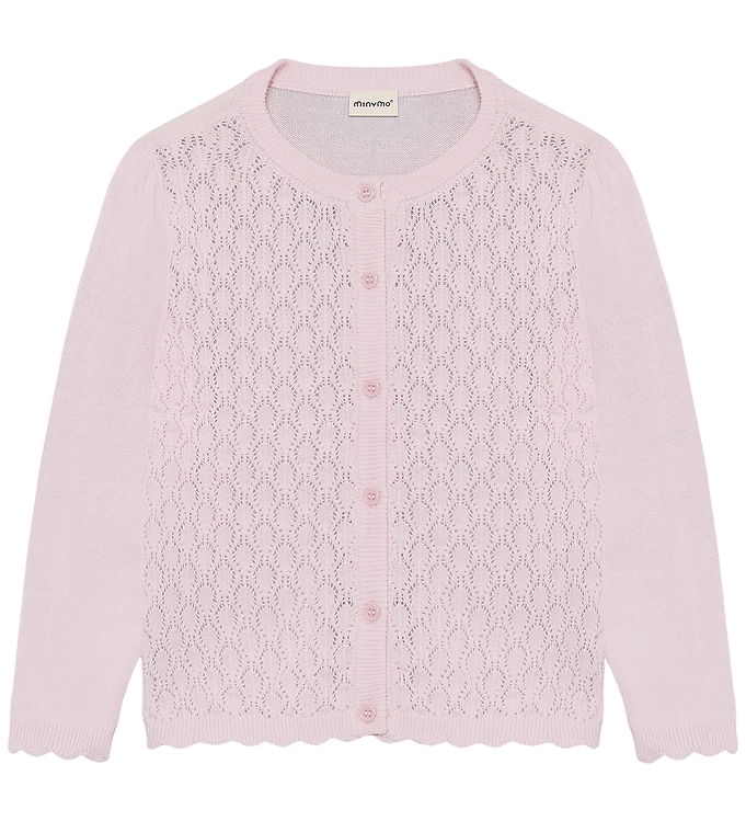 Minymo Cardigan - Strik - Hulmønster - Raindrops on Roses