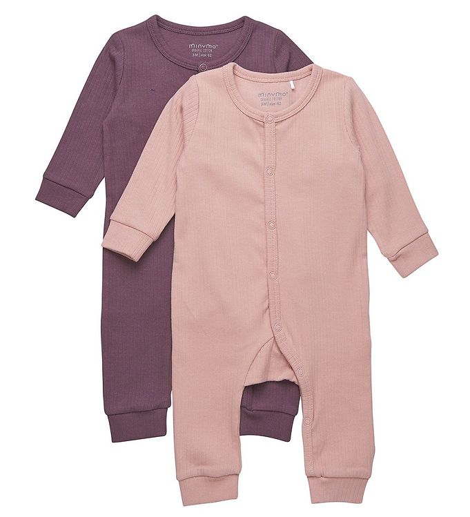 Minymo Heldragt l/æ - 2-Pak - Misty Rose Minymo Heldragt l/æ - 2-Pak - Misty Rose