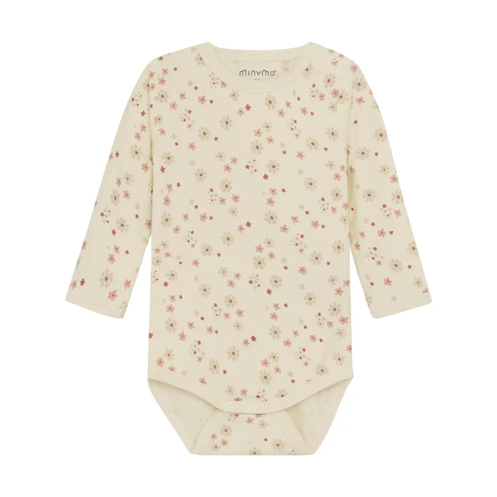 Minymo Langærmet Body - Bamboo - Dusty Ceder - 92 Minymo Langærmet Body - Bamboo - Dusty Ceder - 92