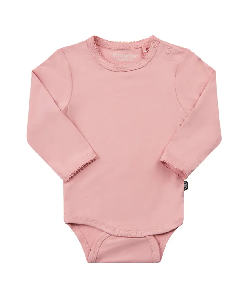 Minymo Langærmet Body - Bamboo - Misty Rose - 62 Minymo Langærmet Body - Bamboo - Misty Rose - 62