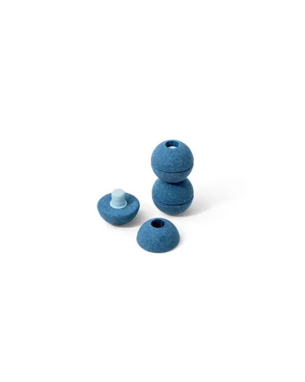 Modu 3x Skumbolde - Deep Blue / Sky Blue Modu 3x Skumbolde - Deep Blue / Sky Blue