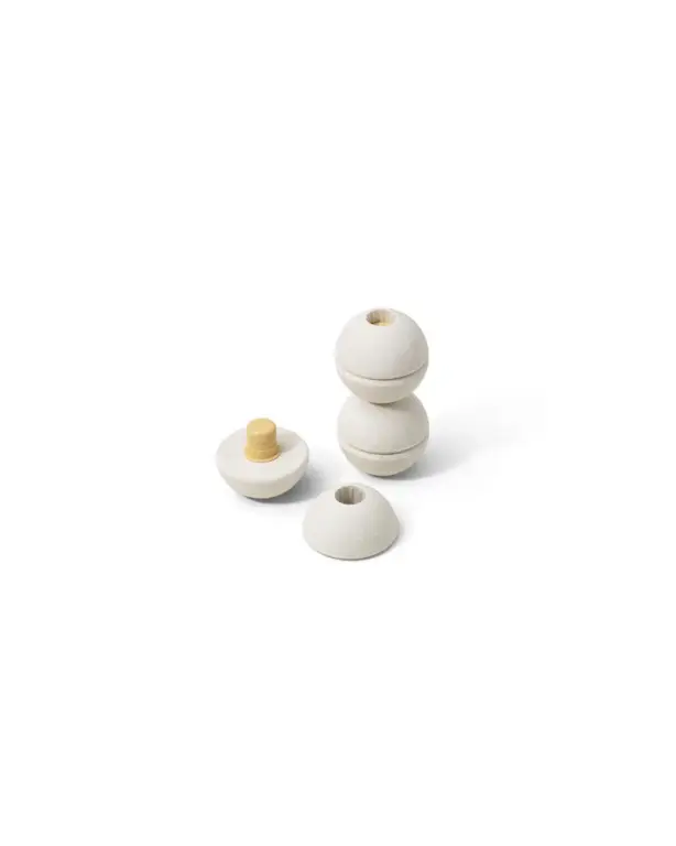 Modu 3x Skumbolde - Sand Grey / Honey Yellow Modu 3x Skumbolde - Sand Grey / Honey Yellow