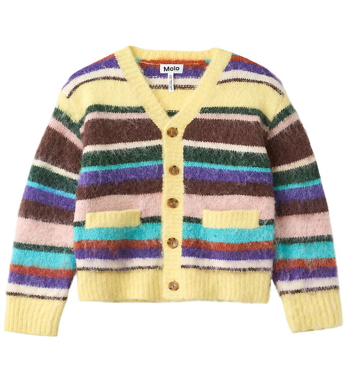 Molo Cardigan - Strik - Brutus - Gemstone Stripe