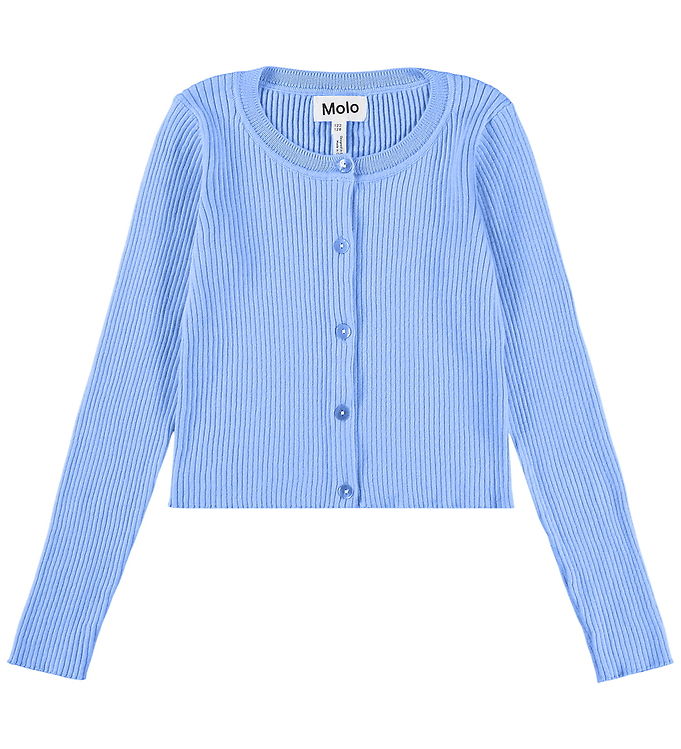 Molo Cardigan - Strik - Rib - Giselle - Sparkling Sea