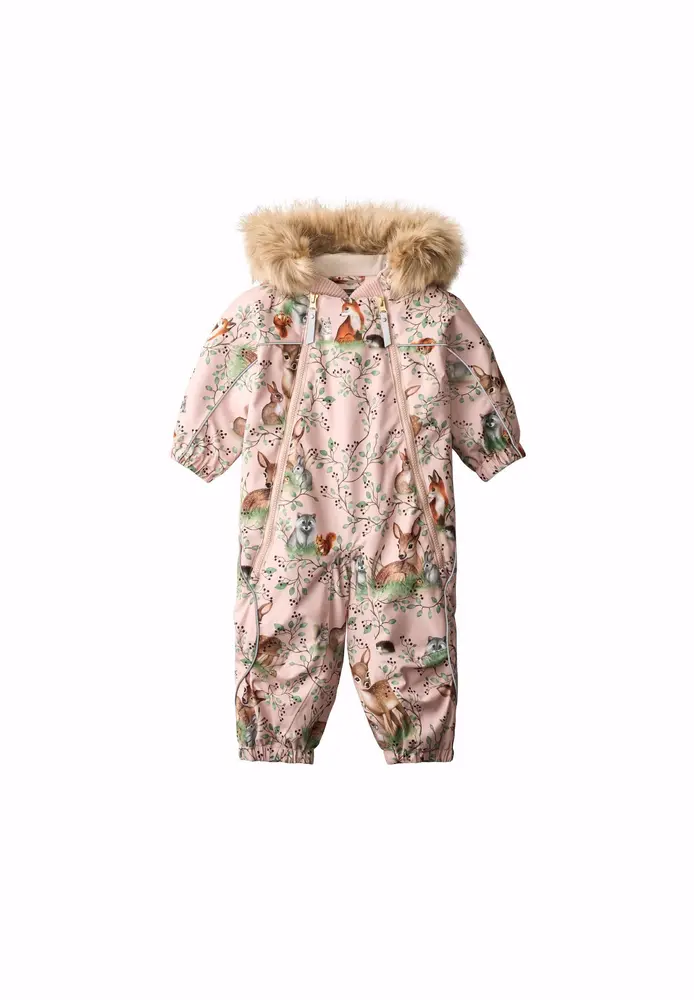 Molo Pyxis Fur Flyverdragt - Furry Friends - 104