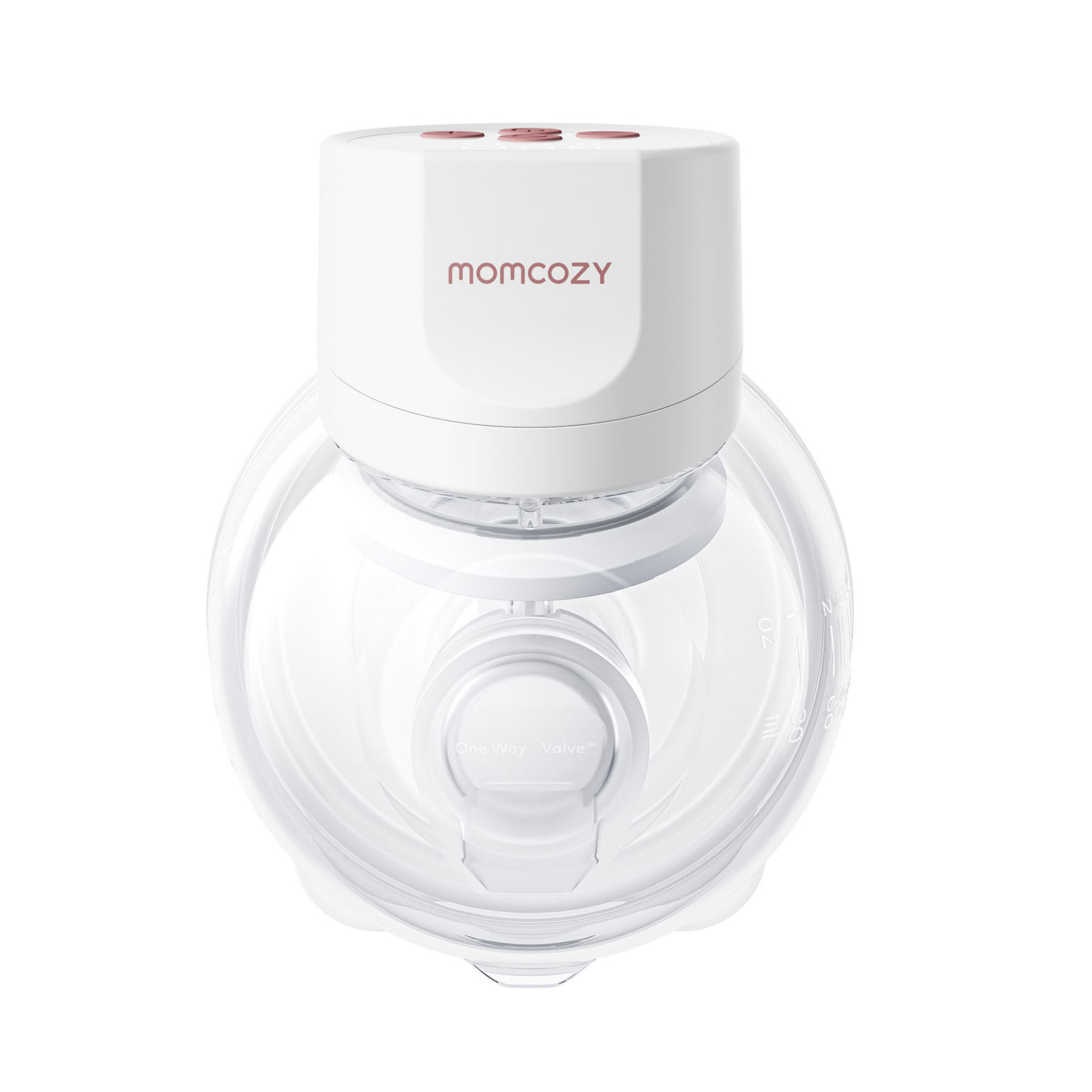 Momcozy S12 Proplus Enkelt Bærbar Brystpumpe - Hvid