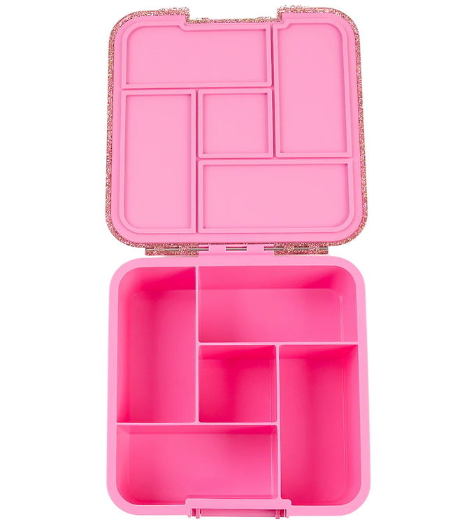 MontiiCo Madkasse m. 5 Rum - Bento Five - 980 ml - Floss Glitter MontiiCo Madkasse m. 5 Rum - Bento Five - 980 ml - Floss Glitter