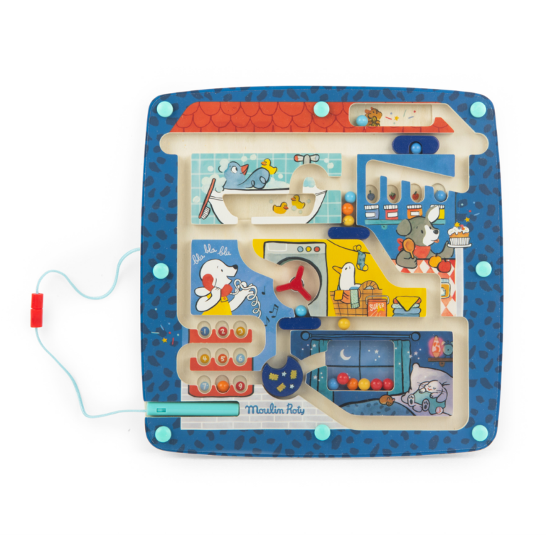 Moulin Roty | Magnetisk labyrint - Puce & Pilou
