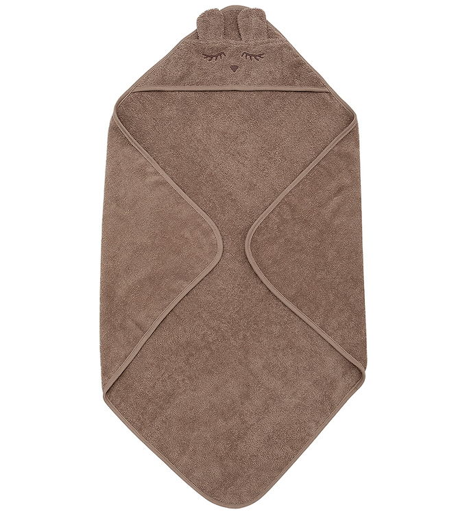 Müsli Babyhåndklæde - 80x80 cm - Walnut