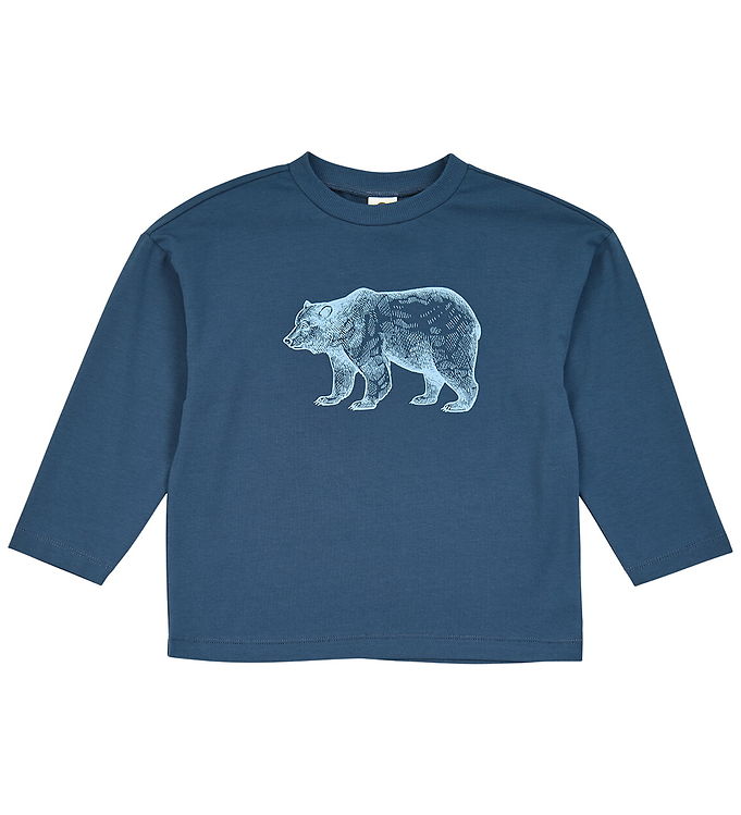 Müsli Bluse - Bear - Navy Müsli Bluse - Bear - Navy