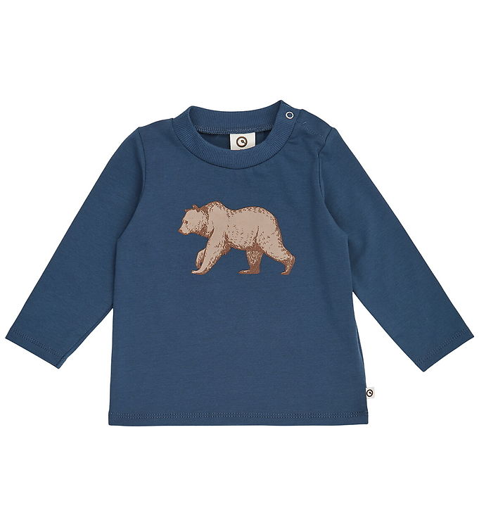 Müsli Bluse - Cozy Me Bear - Navy Müsli Bluse - Cozy Me Bear - Navy
