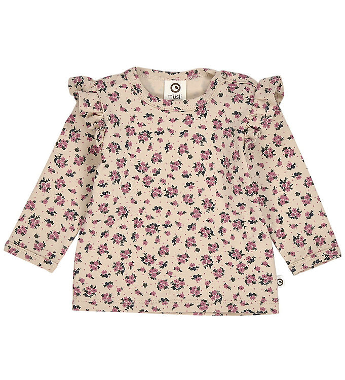 Müsli Bluse - Zinna - Oak/Nostalgia Rose/Deep Green Müsli Bluse - Zinna - Oak/Nostalgia Rose/Deep Green
