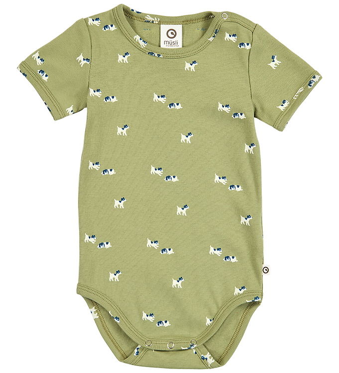 Müsli Body k/æ - Rib - Bff - Spring/Navy/Tofu