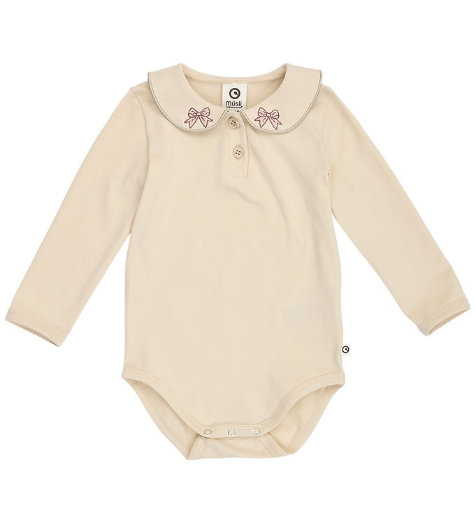 Müsli Body l/æ - Cozy Me Embroidery - Oak Müsli Body l/æ - Cozy Me Embroidery - Oak