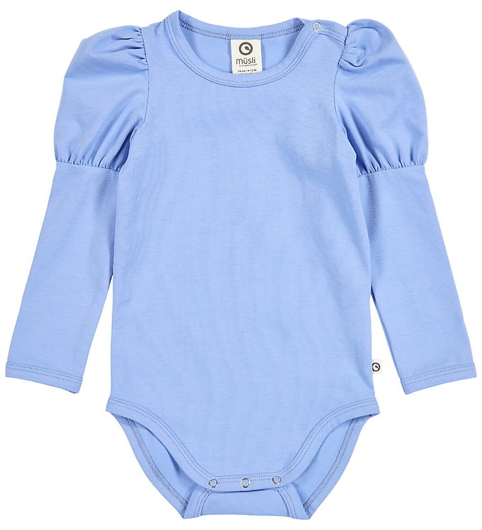 Müsli Body l/æ - Cozy Me Puff - Shell Blue