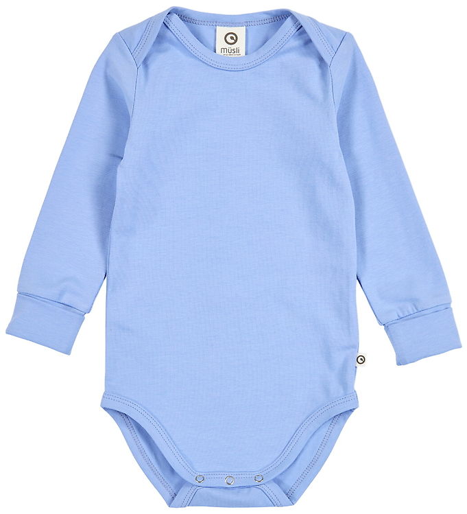 Müsli Body l/æ - Cozy Me - Shell Blue Müsli Body l/æ - Cozy Me - Shell Blue
