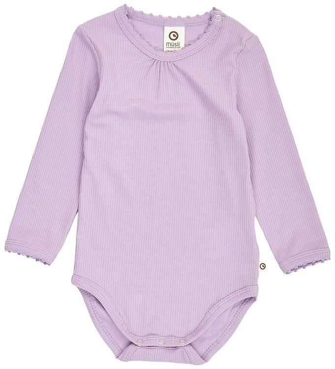 Müsli Body l/æ - Rib - Mellow Picot - Dream Müsli Body l/æ - Rib - Mellow Picot - Dream