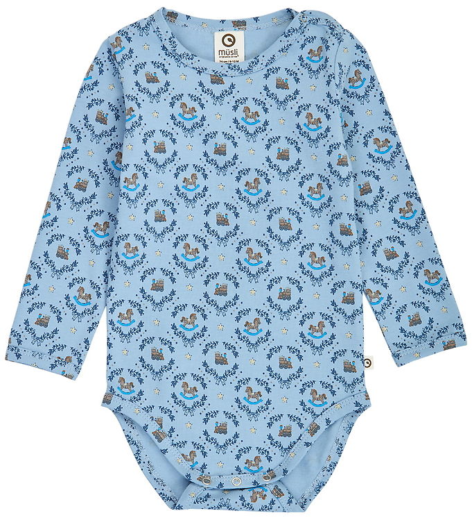 Müsli Body l/æ - Soft blue/ Navy/ Oak Müsli Body l/æ - Soft blue/ Navy/ Oak