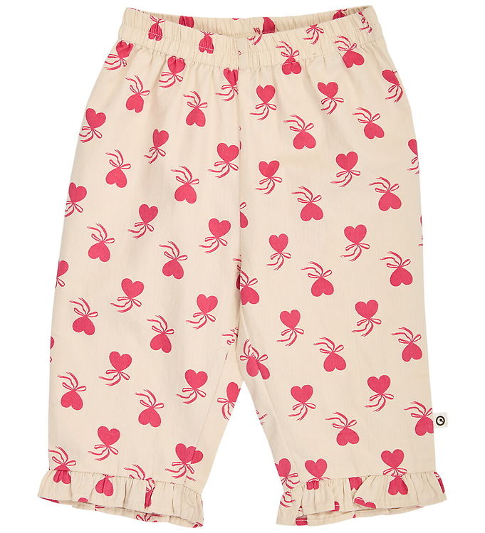 Müsli Bukser - Baby - Love Letter - Oak/Rouge Red Müsli Bukser - Baby - Love Letter - Oak/Rouge Red