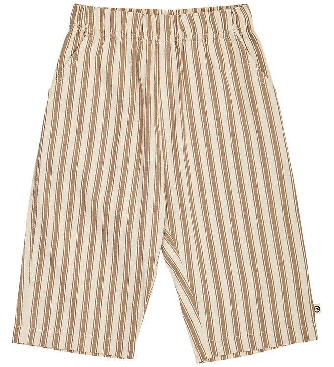 Müsli Bukser - Baby - Woven Stripe - Oak/Walnut Müsli Bukser - Baby - Woven Stripe - Oak/Walnut