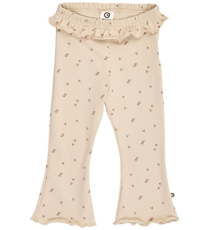 Müsli Bukser - Fleur Frill Flared - Oak/Walnut/Blush Müsli Bukser - Fleur Frill Flared - Oak/Walnut/Blush