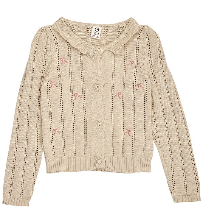 Müsli Cardigan - Strik - Oak Müsli Cardigan - Strik - Oak