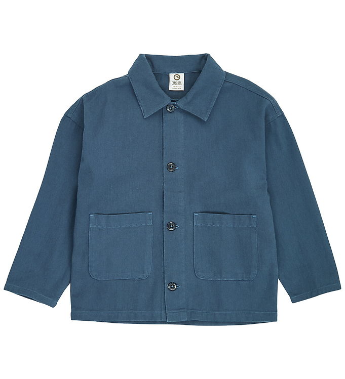 Müsli Denim skjorte l/æ - Denim Navy Müsli Denim skjorte l/æ - Denim Navy