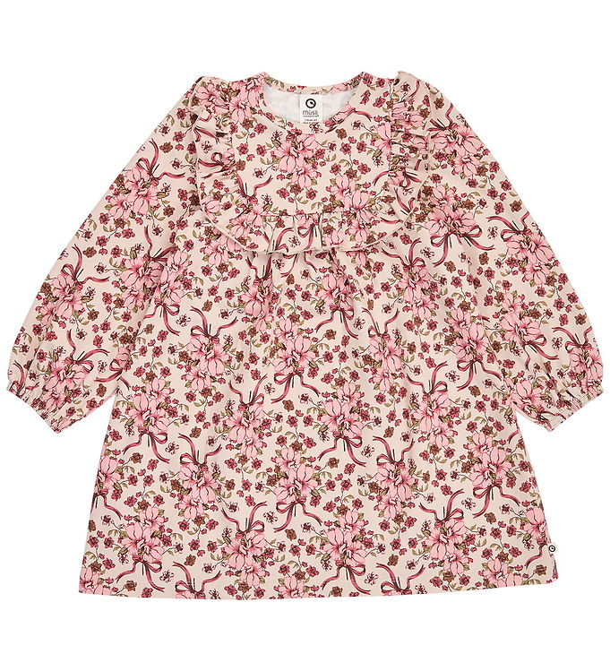 Müsli Kjole - Bouquet Ruffle - Oak/Blush/Baroque Rose Müsli Kjole - Bouquet Ruffle - Oak/Blush/Baroque Rose