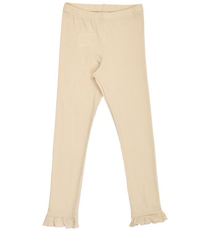 Müsli Leggings - Rib - Mellow Frill - Oak Müsli Leggings - Rib - Mellow Frill - Oak