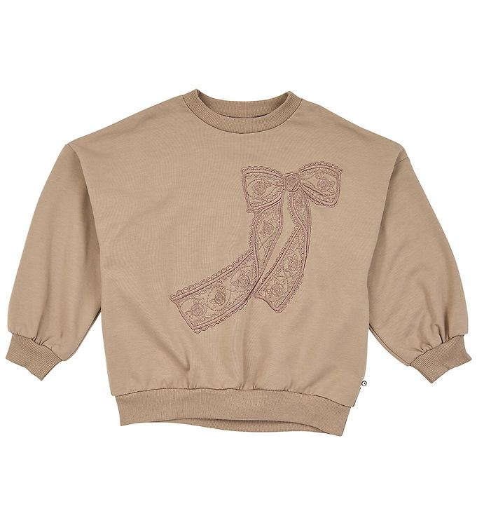 Müsli Sweatshirt - Cozy Me Bow - Walnut Müsli Sweatshirt - Cozy Me Bow - Walnut