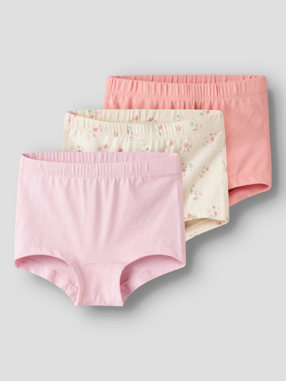 NAME IT 3-Pak Tights Flower Turtledove NAME IT 3-Pak Tights Flower Turtledove