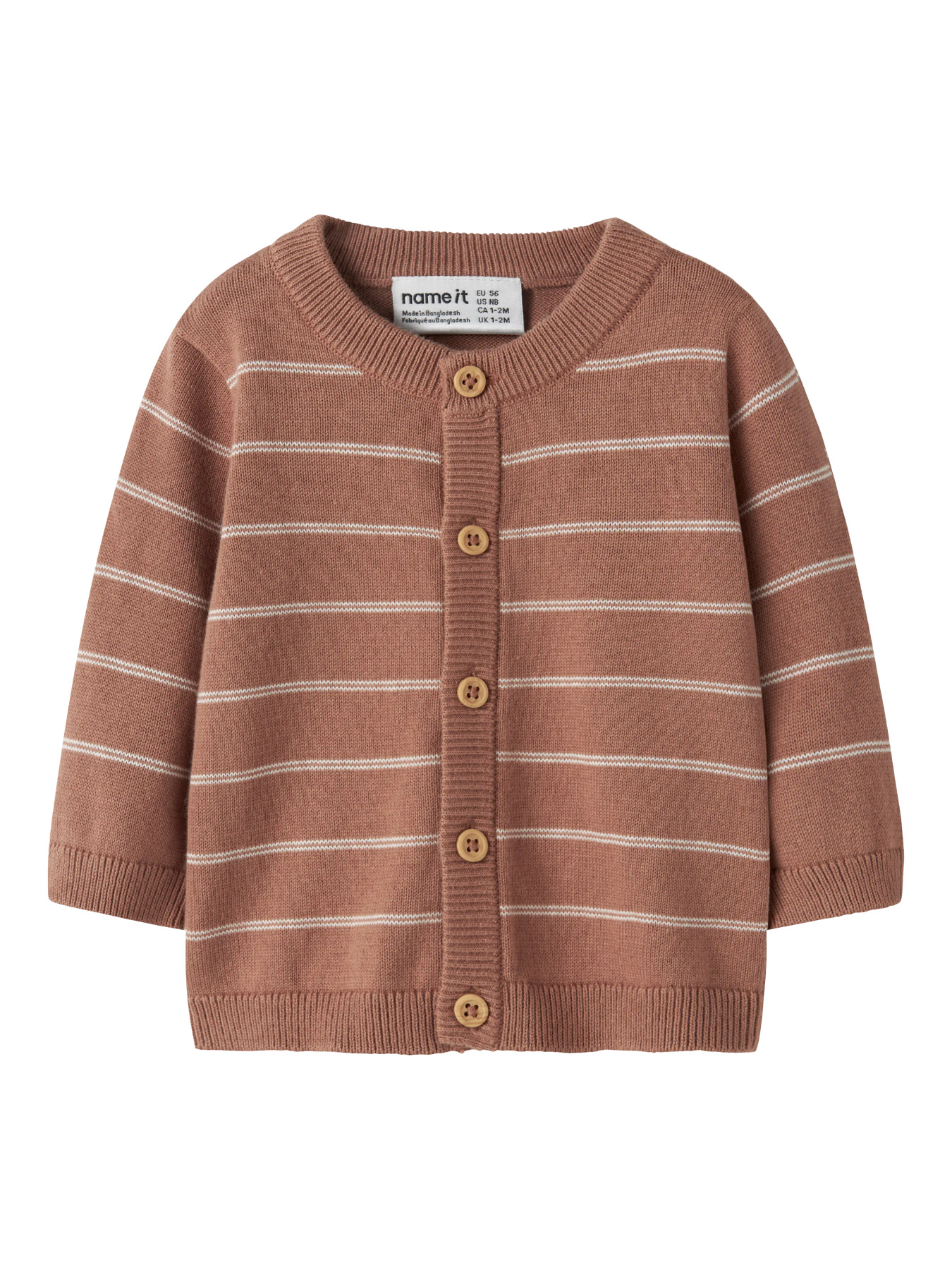 NAME IT Cardigan Harris Mocha Mousse NAME IT Cardigan Harris Mocha Mousse