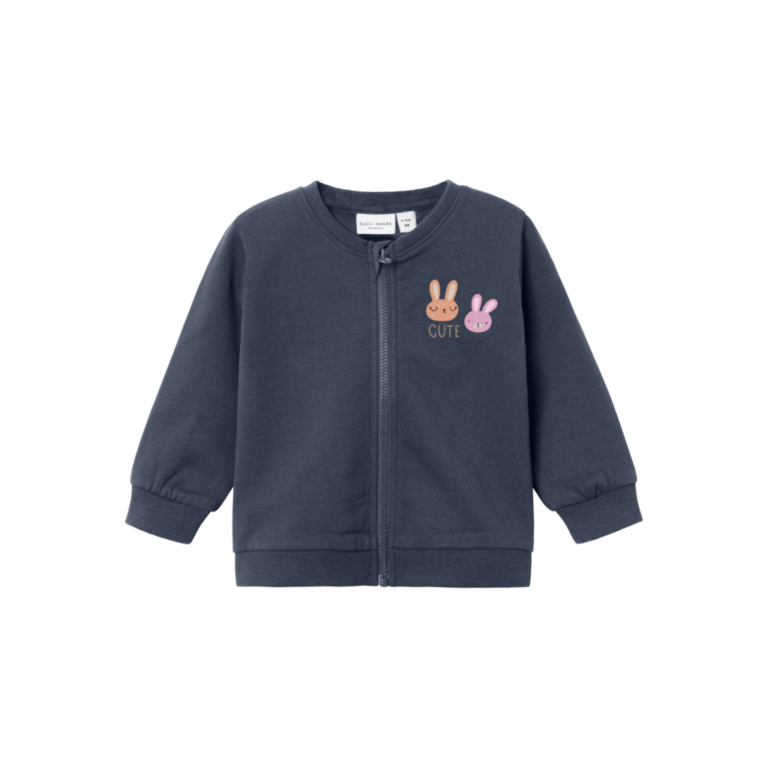 NAME IT Cardigan Vrillie Dark Sapphire Rabbit