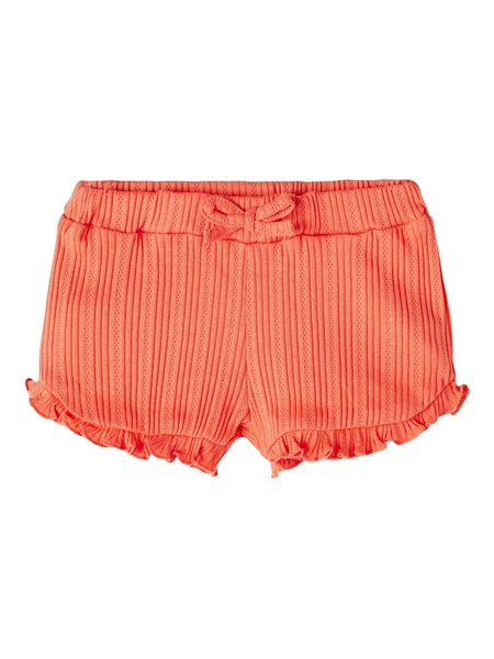 NAME IT Hulmønster Shorts Fallie Coral NAME IT Hulmønster Shorts Fallie Coral