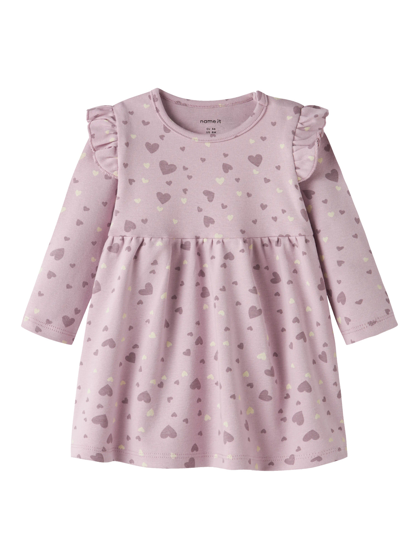 NAME IT Kjole Bheart Keepsake Lilac NAME IT Kjole Bheart Keepsake Lilac