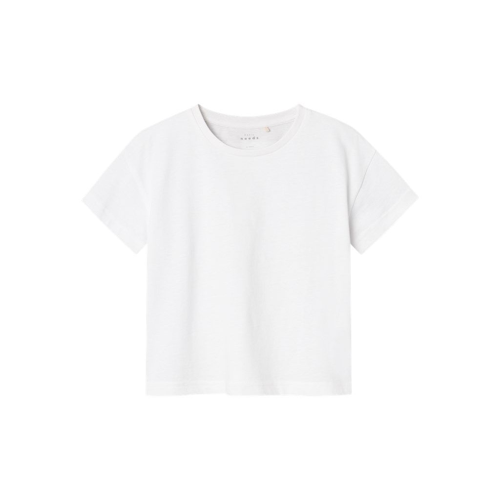NAME IT Kort Boxy T-Shirt Vita Bright White NAME IT Kort Boxy T-Shirt Vita Bright White