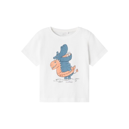 NAME IT Løs T-Shirt Vagno Bright White