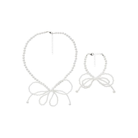 NAME IT Perle Smykkesæt Runa Cloud Dancer NAME IT Perle Smykkesæt Runa Cloud Dancer