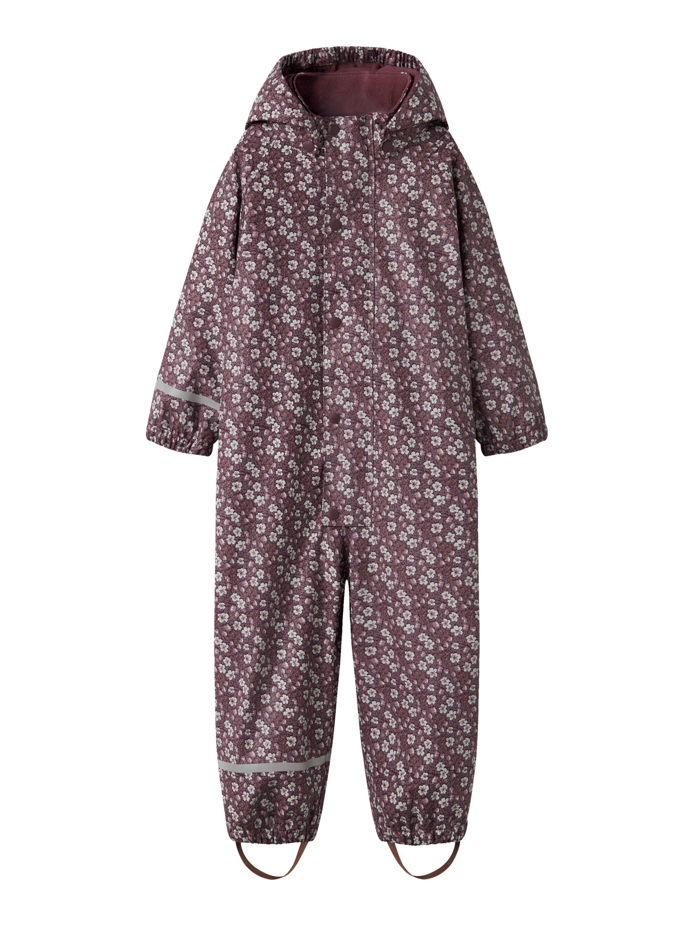 NAME IT Regndragt Fleece Dry10 Fig